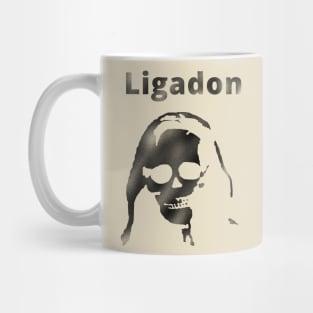 Madeline Usher promoting Ligadon - Headache Mug